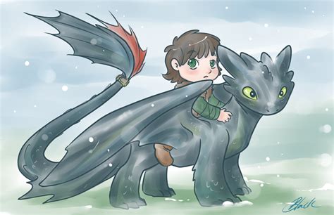 Httyd Toothless And Hiccup By Caycowa On Deviantart