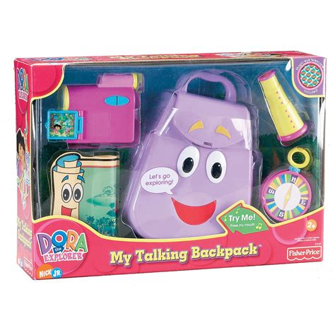Dora Talking Backpack Fisher Price Nickelodeon Dora The Explorer Toy