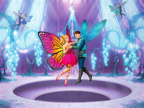 Barbie Mariposa And The Fairy Princess Barbie Movies
