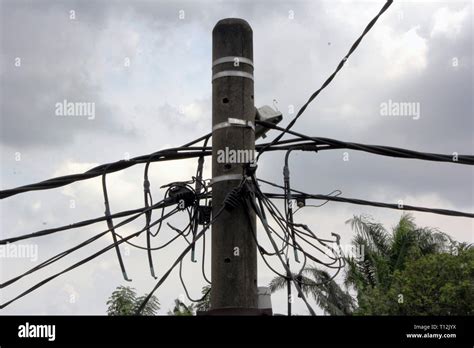 Power Pole Stock Photo Alamy