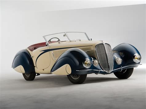 1937 Delahaye 135 Competition Court Torpedo Roadster By Figoni Et
