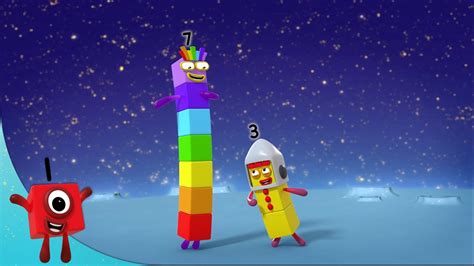Numberblocks Space Sum 🪐 Learn To Count Learningblocks Youtube