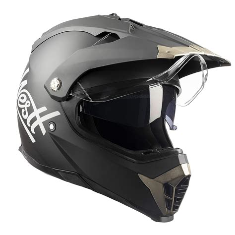 Westt Cross · Full Face Motocross Helmet With Double Visor In Matte