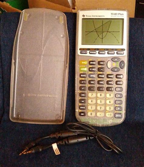 Texas Instruments Ti 83 Plus Silver Edition Graphing Calculator For