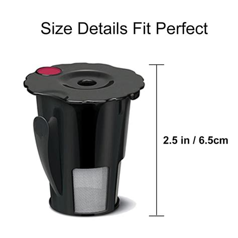 Mounting slots for cup rest 6. 10X(2 Pack Reusable Coffee Filter for Keurig 2.0 My K-Cup ...