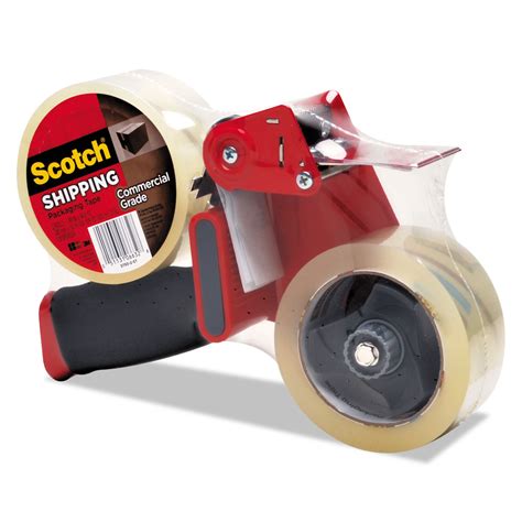 Scotch Packaging Tape Dispenser With Two Rolls Of Tape 3 Core For