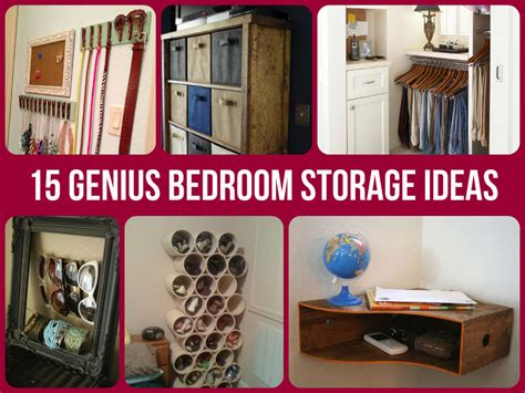 15 Genius Bedroom Storage Ideas
