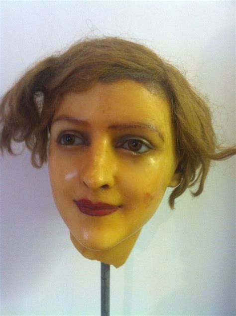 Wax Mannequin Head Circa 1910 Wax Vintage Mannequin Antiques