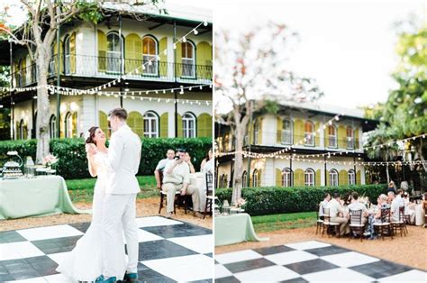 From England To Key West Destination Wedding At The Hemingway House And Museum Hemingway House