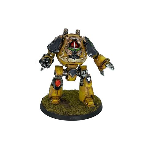 Imperial Fists Contemptor Dreadnought Painted 40k Etsy