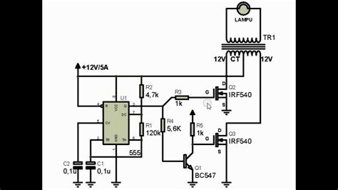 Powerful Inverter With 555 Timer 1000watt Youtube