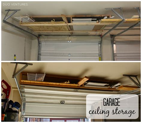 10 ways to organize the garage. Duo Ventures: The Garage: Ceiling Storage