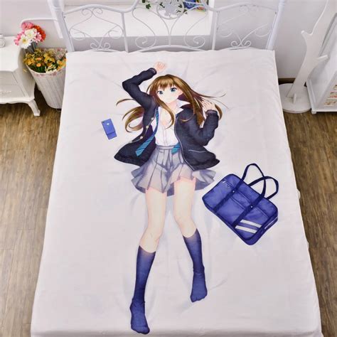 Anime Idolmaster Shibuya Rin Bed Bedding Sheet Sexy Bedsheet 3d Fitted