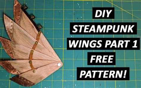 Diy Steampunk Wings Part 1 Free Pattern Kelibu Design