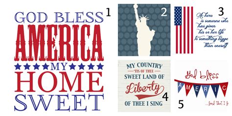 4th Of July Printables