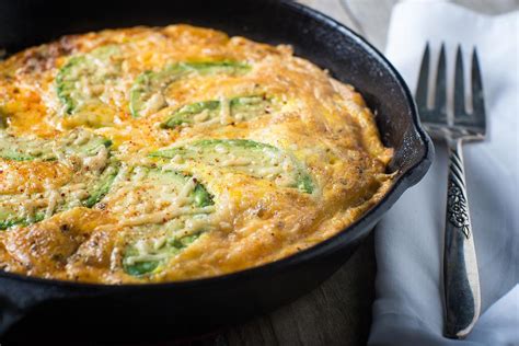 Easy Frittata Recipes This Avocado And Cheese Frittata Recipe Is A Whole