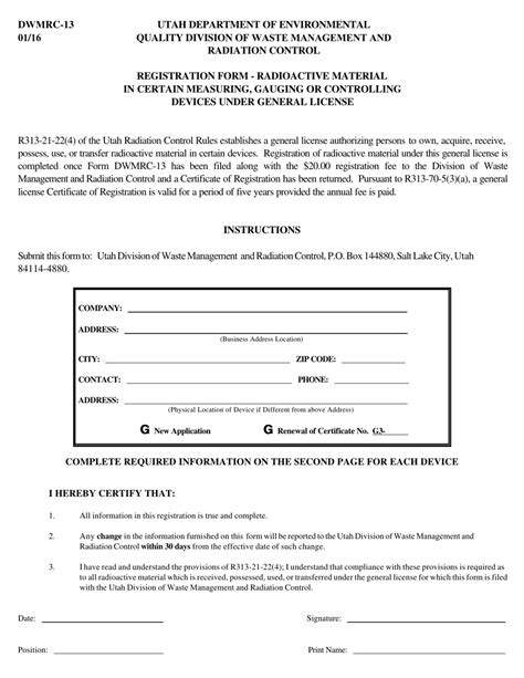 Form Dwmrc 13 Fill Out Sign Online And Download Printable Pdf Utah