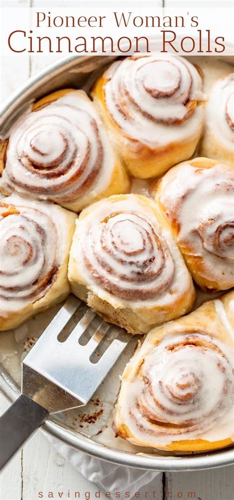 Perfect for a little indulgence without wrecking your diet. Pioneer Woman's Cinnamon Rolls | Recipe in 2020 | Pioneer ...