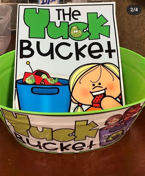Yuck Bucket Social Story Book Etsy