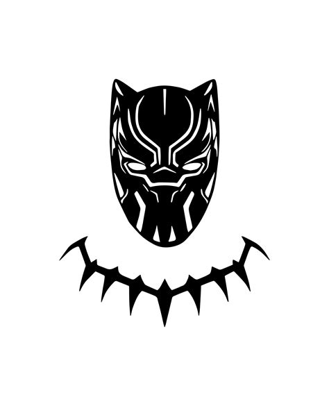 Black Panther Svg Wakanda Svg Marvel Black Panther Svg Etsy Israel