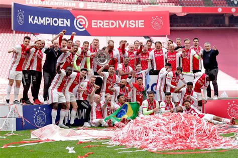 Ajax Champion Of The Netherlands