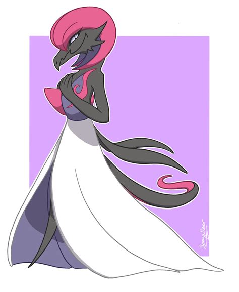A Fusion Between Salazzle And Guardevoir Rpokemonfusions