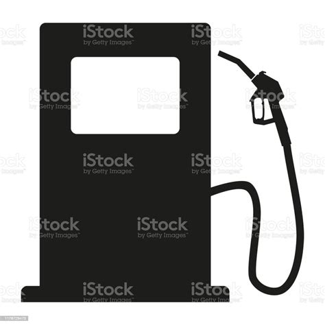 Black Fuel Pump Icon Stock Illustration Download Image Now Car