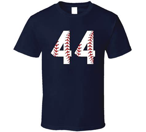 Baseball Jersey Number 44 T Shirt