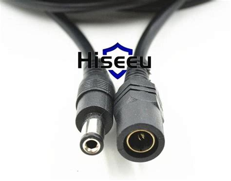 Hiseeu 32ft10m 25mm 12v Dc Male Female Power Extension Cable Cord