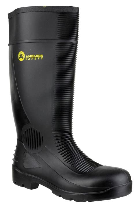Buy Amblers Safety Black Fs100 Construction Safety Wellies From The