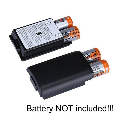 2 Pack Aa Battery Back Cover Case Shell Pack For Xbox 360 Wireless