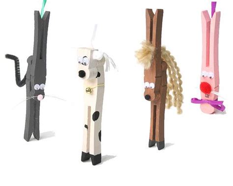 Clothespin Animals Clothes Pin Crafts Clothes Pins Crafts