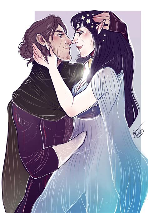 Beren And Luthien Commission By Egobarri Beren And Luthien Middle