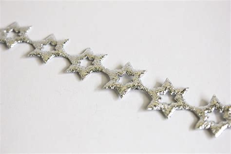 Silver Star Ribbon Textra Webshop