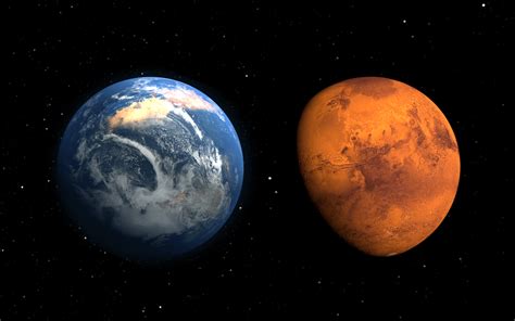 Earth And Mars Wallpapers Top Free Earth And Mars Backgrounds