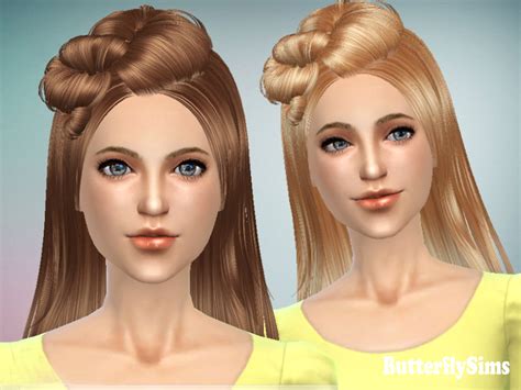 My Sims 4 Blog Butterflysims 078 Hair For Females