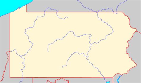 Blank Map Of Northwest United States