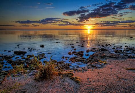 Sunrise Over Lake Michigan Photograph By Scott Norris Fine Art America
