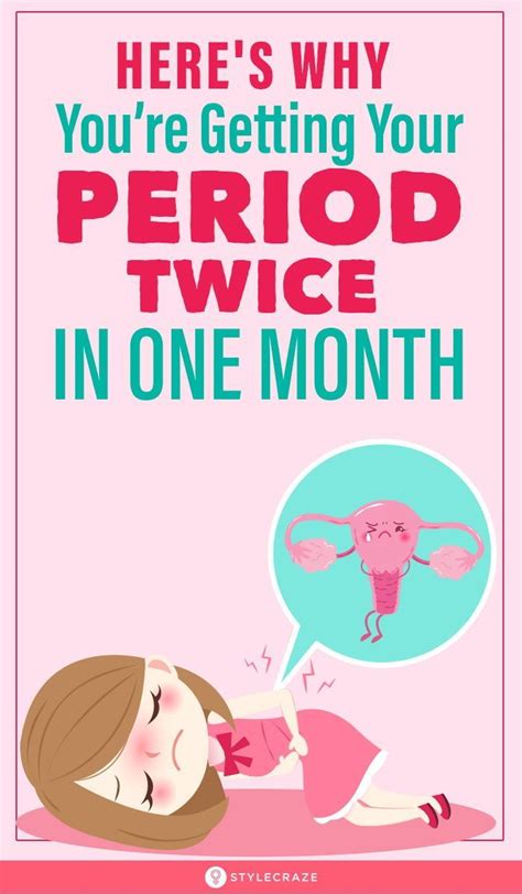 Reasons Why Youre Getting Your Period Twice In One Month In Twice Period Bleeding Period