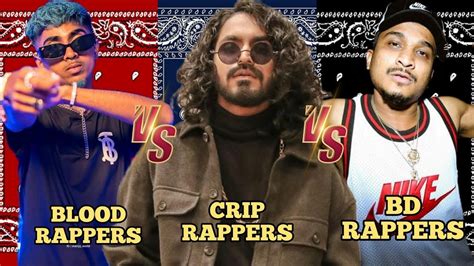 Blood Rappers Vs Crip Rappers Vs Black Disciple Rappers 2021 Youtube