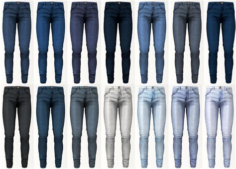 Schválení Perla Pátý The Sims 4 Male Jeans Zákon Přípitek Potomstvo