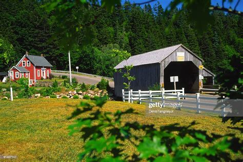 Covered Bridge High Res Stock Photo Getty Images