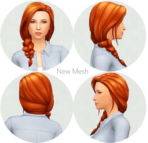 My Sims 4 Blog Cassie Hair Edit By Kotcatmeow
