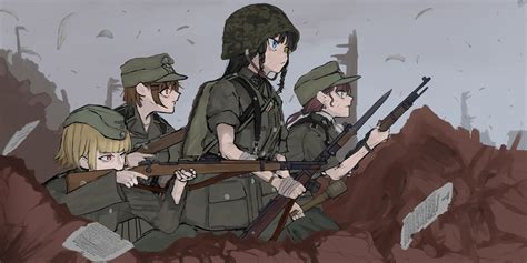 Pin On Anime Military