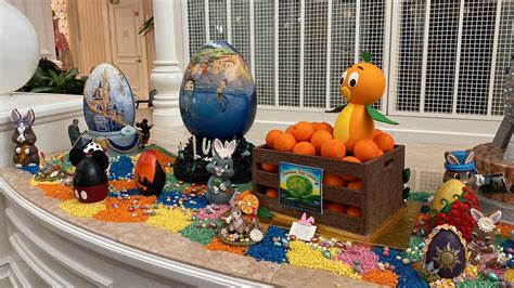 Easter Egg Display Returns To Disneys Grand Floridian