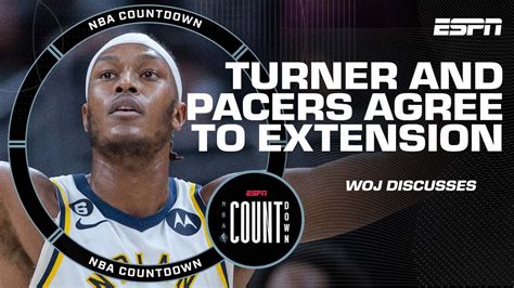 Woj Explains Why Myles Turner Agreed To Extension With Pacers Nba Countdown Youtube