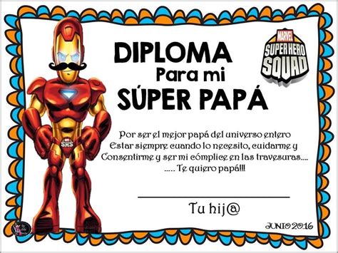 Diplomas Para Regalar El Dia Del Padre Imágenes Gratis