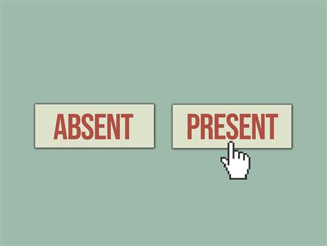 Download Absent Present Hand Cursor Royalty Free Stock Illustration