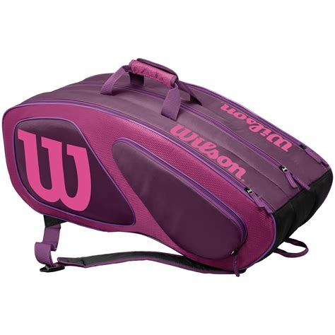 Wilson Team Ii 12 Pack Bag Purple