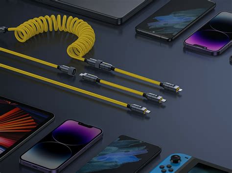 Aohi Future Creative Power Cable Custom Length Usb C Cord Lets You Charge The Way You Want